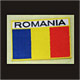 embroidered flag sticker 