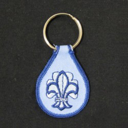 embroidered keychain 