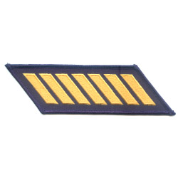 Embroidered Patches (Rank Bar)
