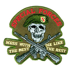 Embroidered Patches  (Military)