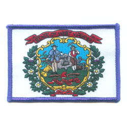 Embroidered Patches (American State Flag)