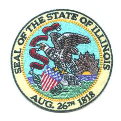 Embroidered Patches (American State Seal)