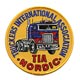 Embroidered Patches ( Of Truckers International Association)