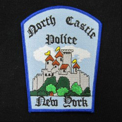 embroidered police emblem 