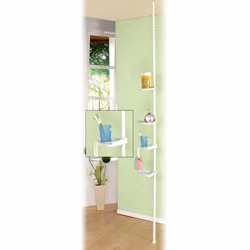 extendable bathroom racks 