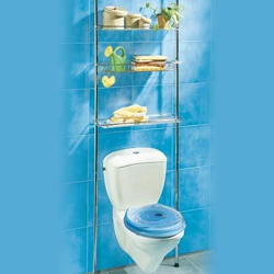 extendable bathroom shelves 