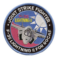 f-35 air force embroidered patch 