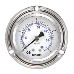 filled bourdon tube pressure gauges 