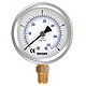 filled bourdon tube pressure gauges 