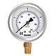 filled bourdon tube pressure gauges 