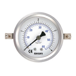 filled bourdon tube pressure gauges