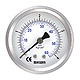 filled bourdon tube pressure gauges 