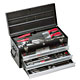 filled small tool boxes 