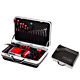 filled tool suitcases 