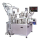 automatic liquid filling, plugging and capping machine 