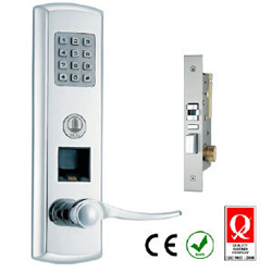 fingerprint & digital keypad door lock 