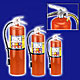 ABC Dry Chemical Powder Fire Extinguisher