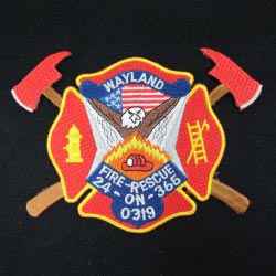 fire rescue patch 