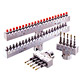 Fixed Multiple-Axis Drill Bits And Gear Heads