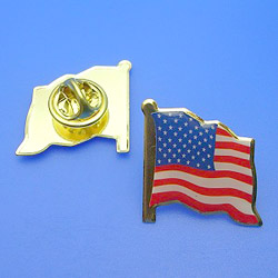 flag lapel pin