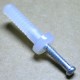 Flat Head Nylon Nail Anchors