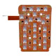Flex Circuits And Metal Domes And SMDs/LEDs