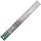 flexible stainless steel cork ruler 