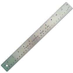 flexible stainless steel cork ruler 