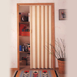 folding doors (plastic doors) 