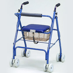 folding four wheels walker