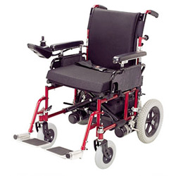 folding power wheelchair 