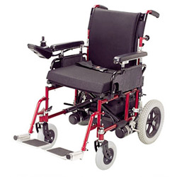 folding power wheelchair