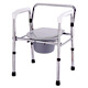 folding steel commodes 