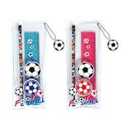 football stationery set 