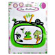 frog embroidered sticker package 