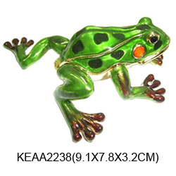 frog jewelry boxes 