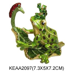 frog jewelry boxes 