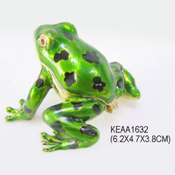 frog jewelry boxes