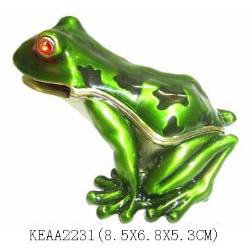 frog jewelry boxes 