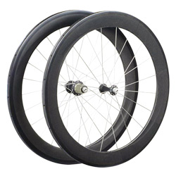 full carbon 650c wheel set