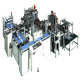 fully auto clear book slip in pocket bottom sealing machine 