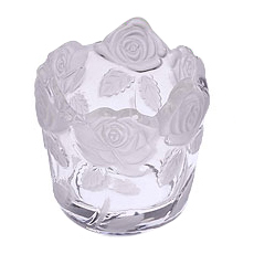 glass candle holder