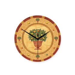 glass clock