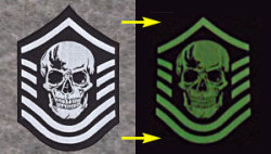 glow in dark patches