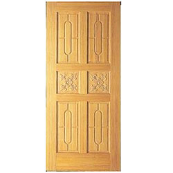 golden pine door