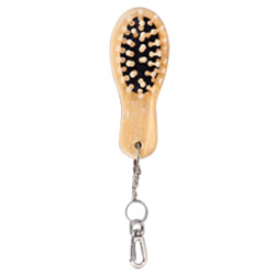 hair brushes with key chain 