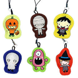 halloween embroidered cell phone strip