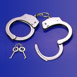 stainless steel handcuff