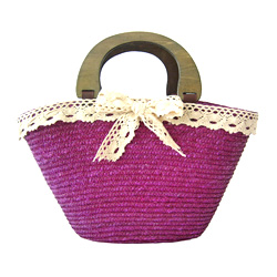 handmade straw bags