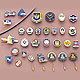 Hard Cloisonne Metal Pins